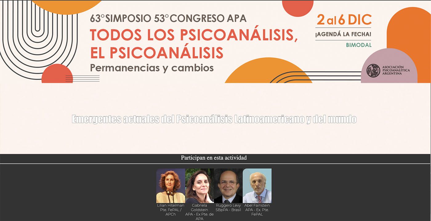63º Simposio y 53º Congreso de la APA